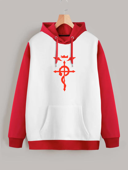 Buzo ancho hoodie Flamel Fullmetal Alchemist
