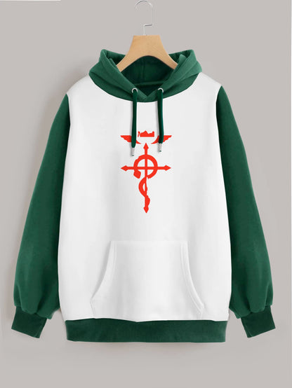 Buzo ancho hoodie Flamel Fullmetal Alchemist