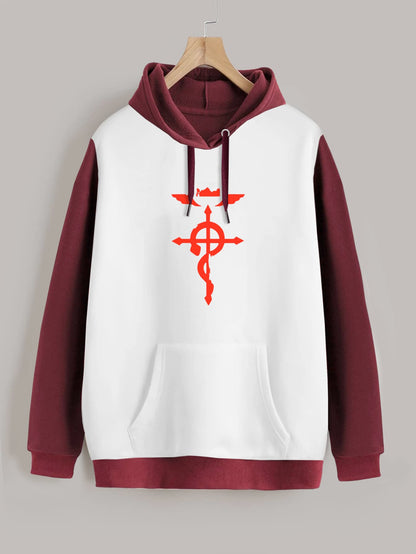 Buzo ancho hoodie Flamel Fullmetal Alchemist