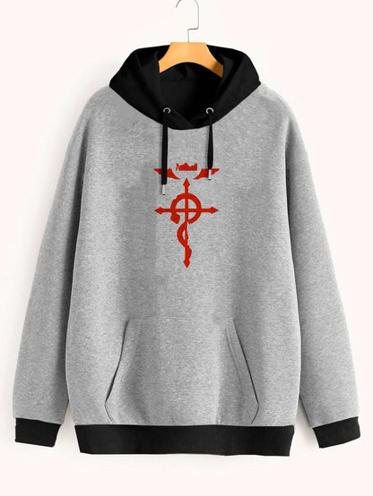 Buzo ancho hoodie Flamel Fullmetal Alchemist