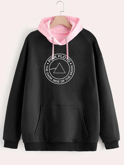 Buzo ancho hoodie Pink Floyd