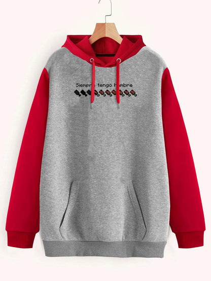 Buzo ancho hoodie Hambre Minecraft