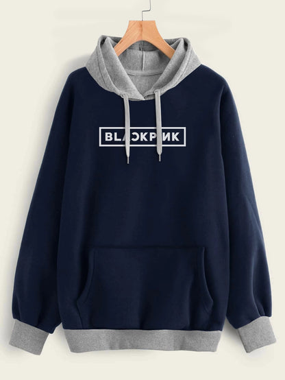 Buzo ancho hoodie Blackpink