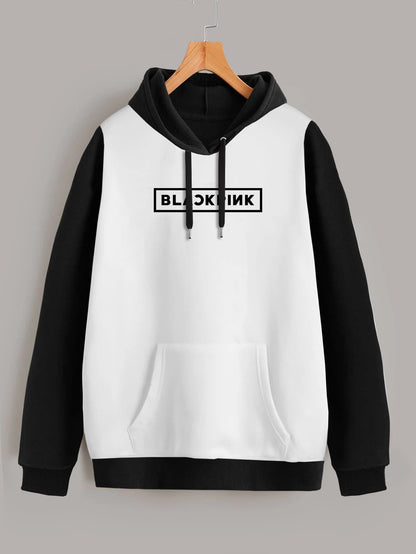 Buzo ancho hoodie Blackpink