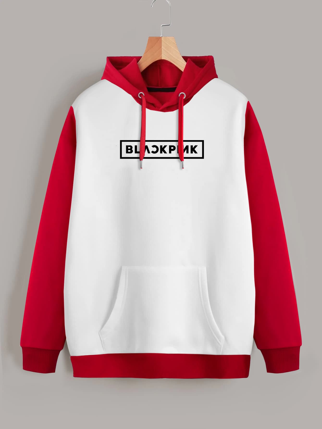 Buzo ancho hoodie Blackpink
