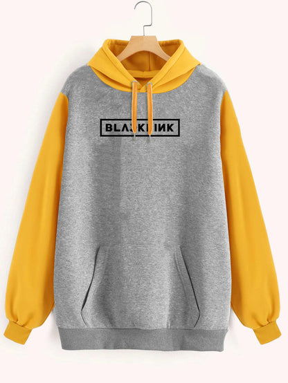 Buzo ancho hoodie Blackpink