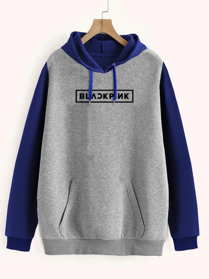 Buzo ancho hoodie Blackpink