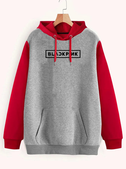 Buzo ancho hoodie Blackpink