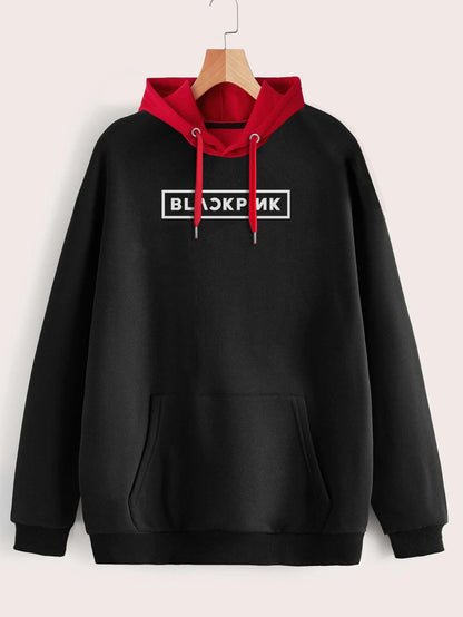 Buzo ancho hoodie Blackpink