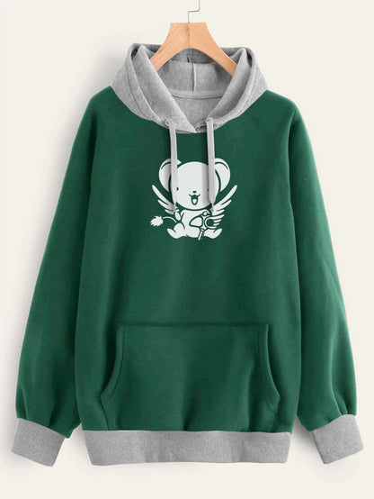 Buzo ancho hoodie Kero