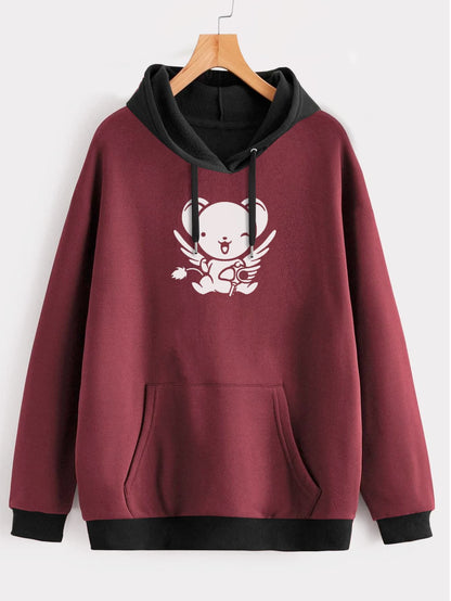 Buzo ancho hoodie Kero