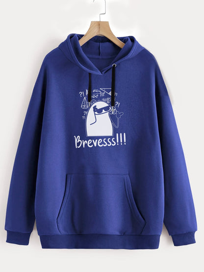Buzo ancho hoodie Brevesss