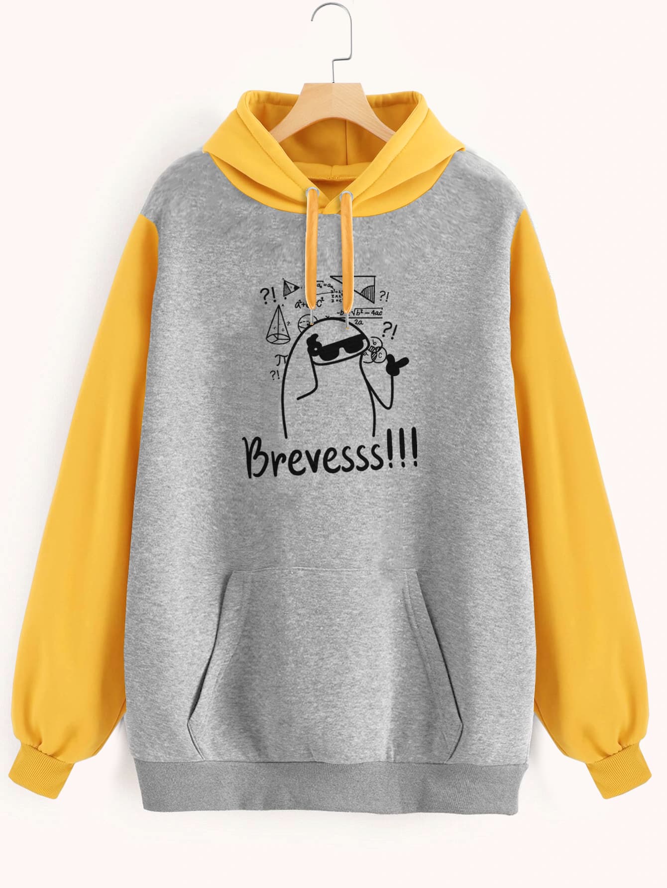 Buzo ancho hoodie Brevesss