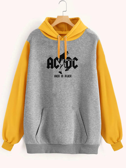 Buzo ancho hoodie ACDC