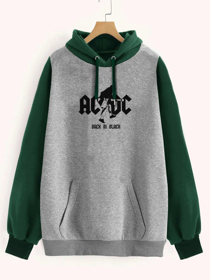 Buzo ancho hoodie ACDC
