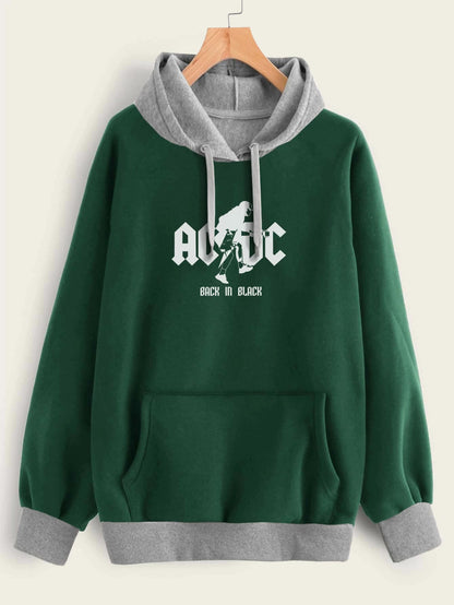 Buzo ancho hoodie ACDC