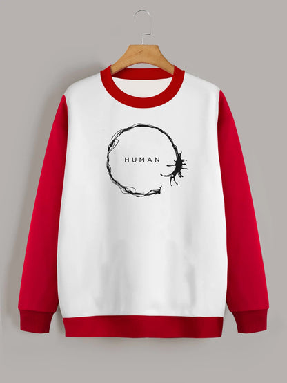 Buzo ancho cuello Human Arrival