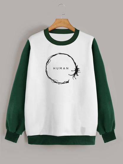 Buzo ancho cuello Human Arrival