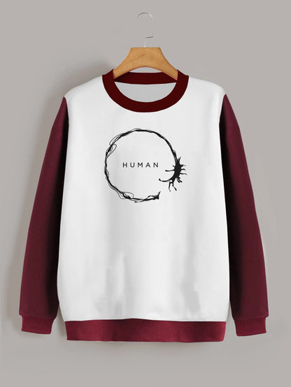Buzo ancho cuello Human Arrival