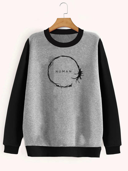 Buzo ancho cuello Human Arrival