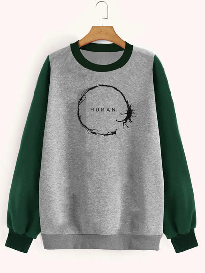 Buzo ancho cuello Human Arrival