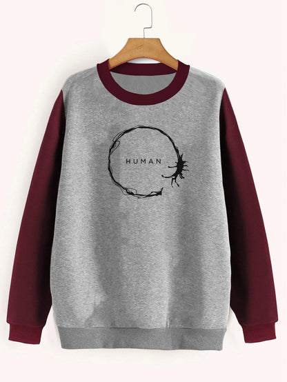 Buzo ancho cuello Human Arrival