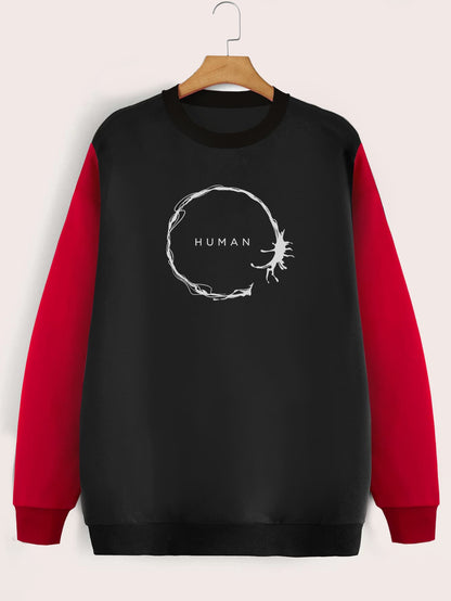 Buzo ancho cuello Human Arrival