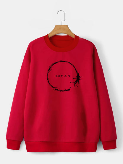 Buzo ancho cuello Human Arrival
