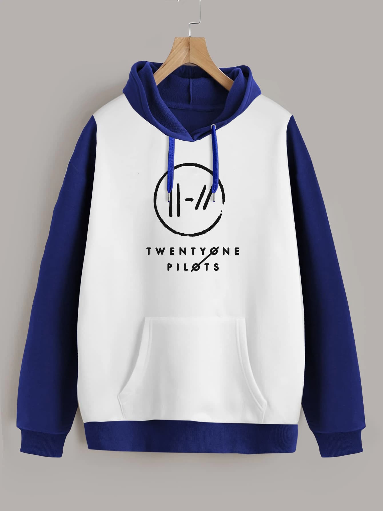 Buzo ancho hoodie Twenty One Pilots