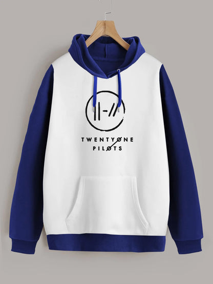 Buzo ancho hoodie Twenty One Pilots