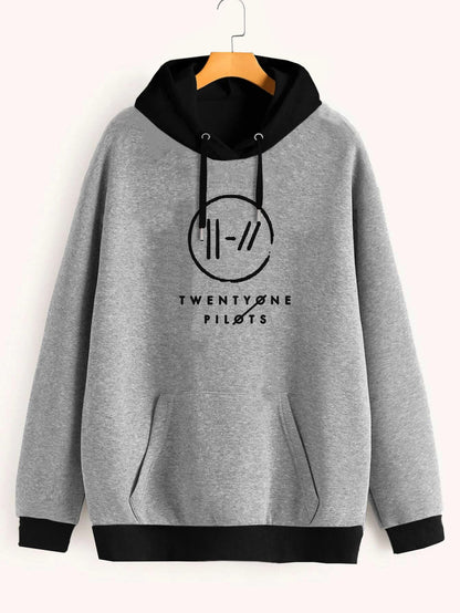 Buzo ancho hoodie Twenty One Pilots