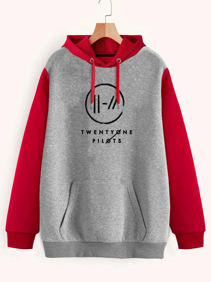 Buzo ancho hoodie Twenty One Pilots