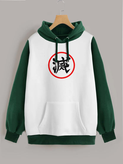 Buzo ancho hoodie Demon Slayer Corp