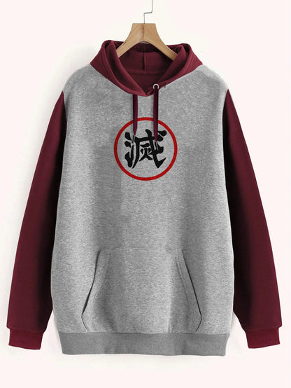 Buzo ancho hoodie Demon Slayer Corp