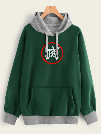 Buzo ancho hoodie Demon Slayer Corp