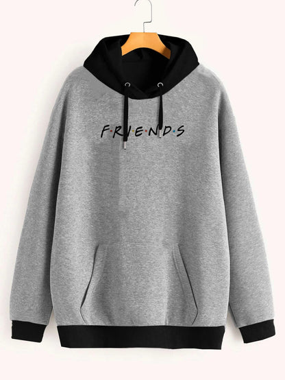 Buzo ancho hoodie friends