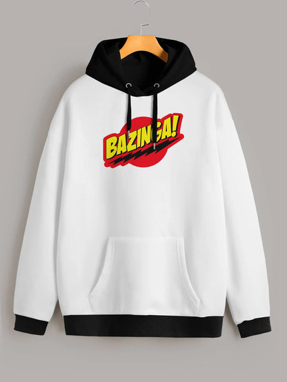 Buzo ancho hoodie Bazinga Big Bang Theory