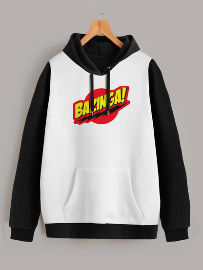 Buzo ancho hoodie Bazinga Big Bang Theory