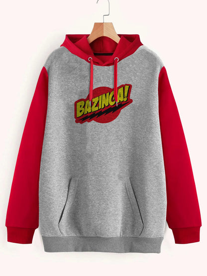 Buzo ancho hoodie Bazinga Big Bang Theory