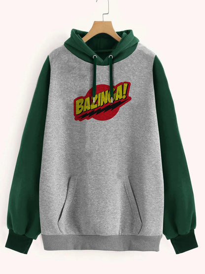 Buzo ancho hoodie Bazinga Big Bang Theory