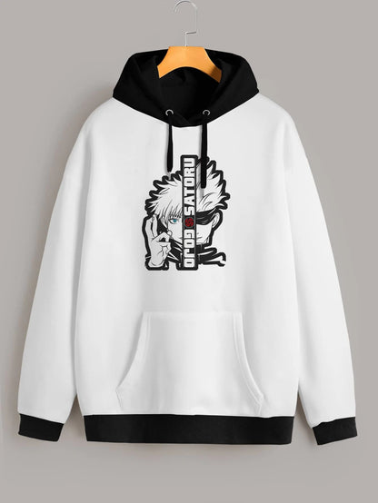Buzo ancho hoodie Satoru Jujutsu Kaisen