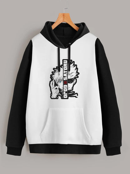 Buzo ancho hoodie Satoru Jujutsu Kaisen