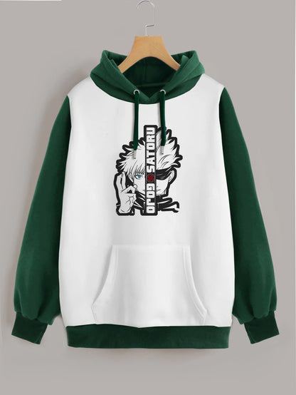 Buzo ancho hoodie Satoru Jujutsu Kaisen