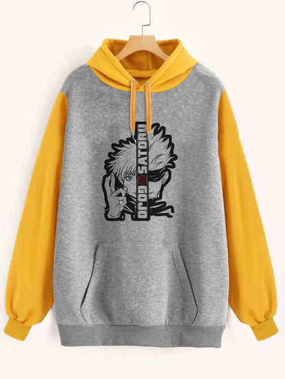Buzo ancho hoodie Satoru Jujutsu Kaisen