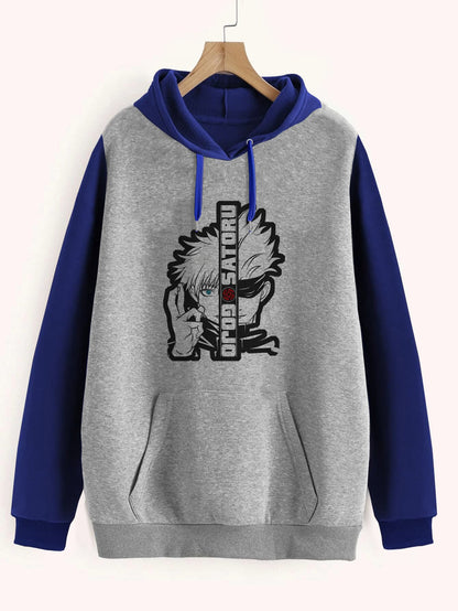 Buzo ancho hoodie Satoru Jujutsu Kaisen