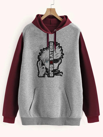 Buzo ancho hoodie Satoru Jujutsu Kaisen
