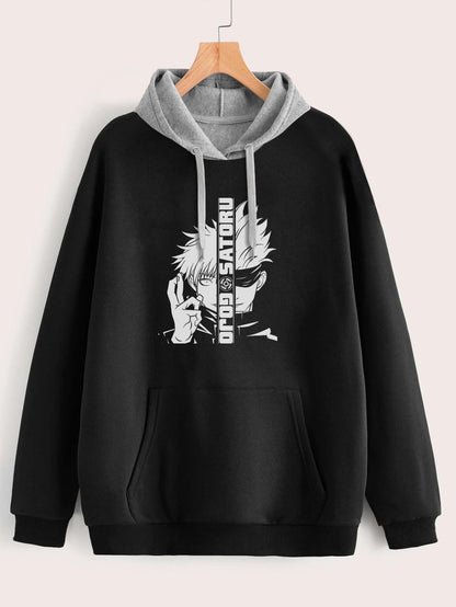 Buzo ancho hoodie Satoru Jujutsu Kaisen
