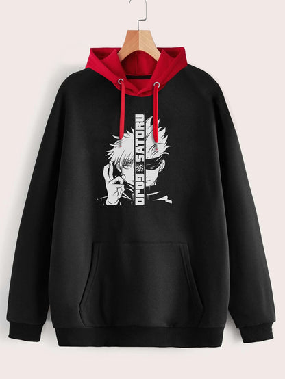 Buzo ancho hoodie Satoru Jujutsu Kaisen