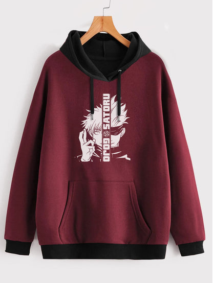 Buzo ancho hoodie Satoru Jujutsu Kaisen
