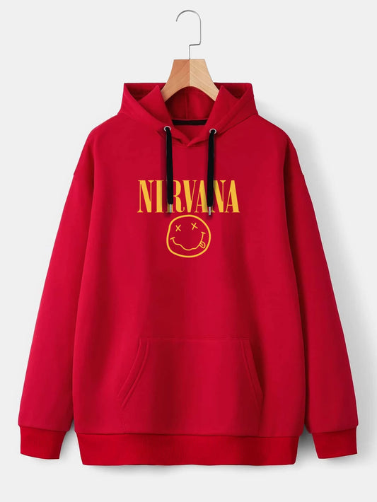 Buzo ancho hoodie Nirvana